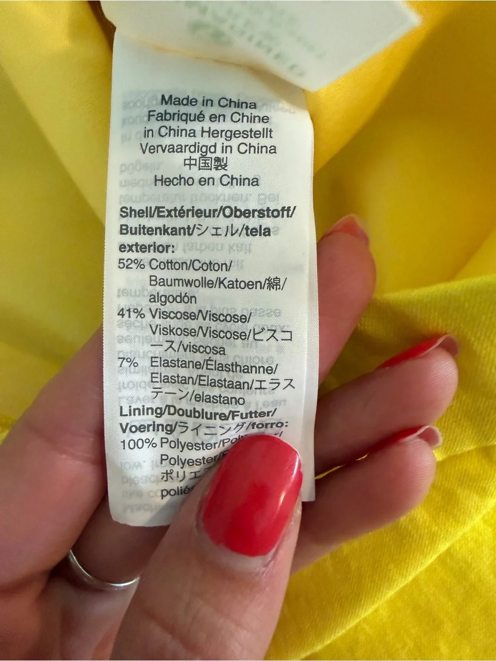 J. Crew Bright Yellow Pencil Skirt